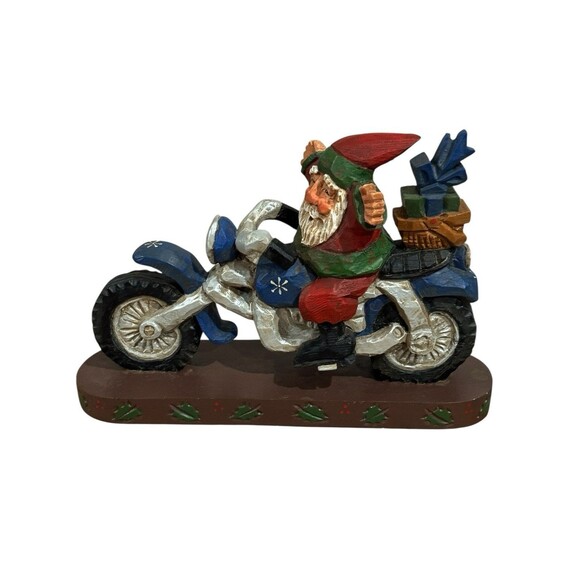David Frykman Joy Ride Motorcycle Biker Santa Claus Christmas 2008 - Picture 1 of 5